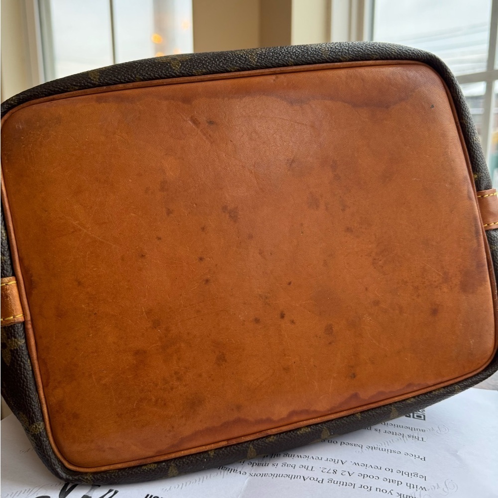 Louis Vuitton Petit Noe Monogram Brown Bag with certificate of authenticuty - Picture 7 of 13